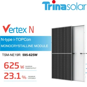 N-type i-TOPCon BACKSHEET MONOCRYSTALLINE MODULE TSM-NE19R 595-625W